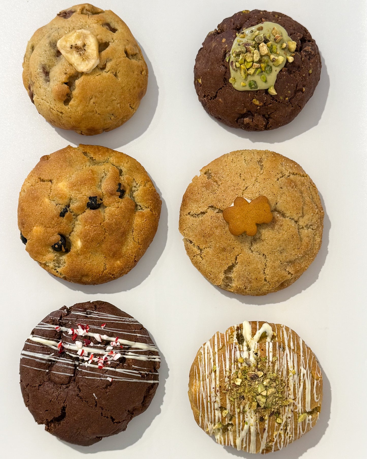 December Chunky Cookie Box - 6 pack