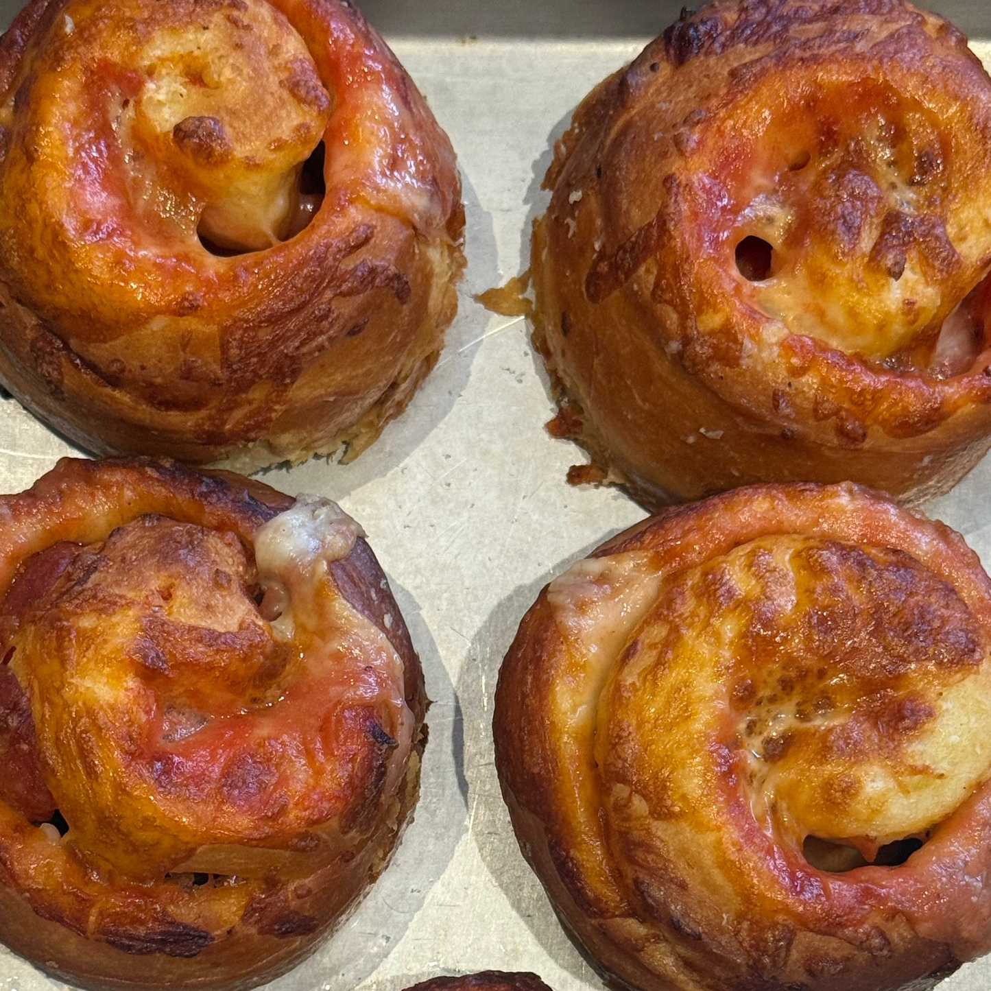 Pepperoni Pizza Bun