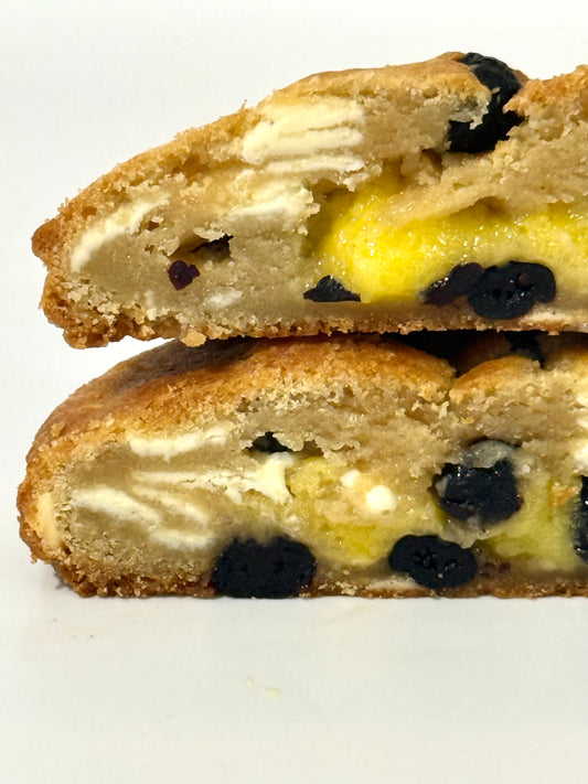 Lemon Blueberry Chunky Cookie